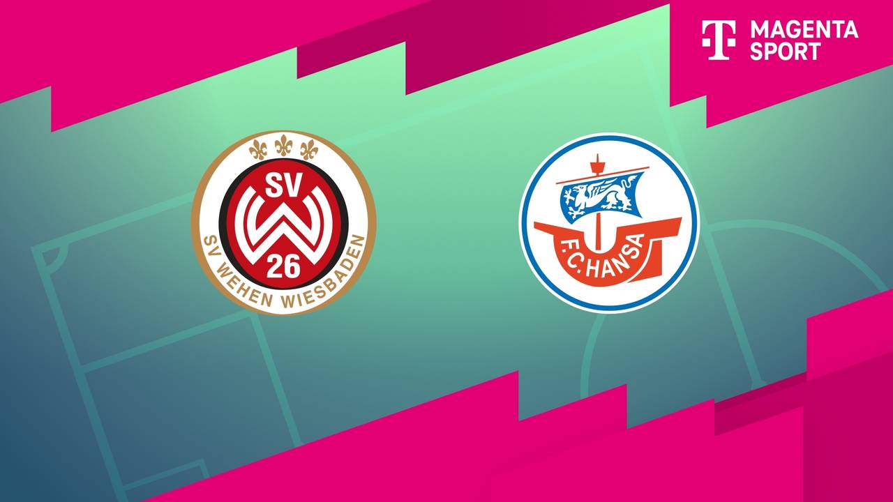 SV Wehen Wiesbaden - Hansa Rostock (Highlights)
