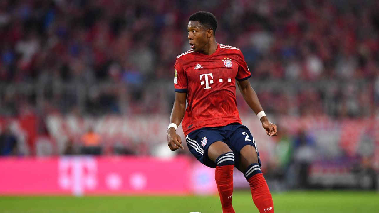 Aufstellung: Alaba auf der Bank