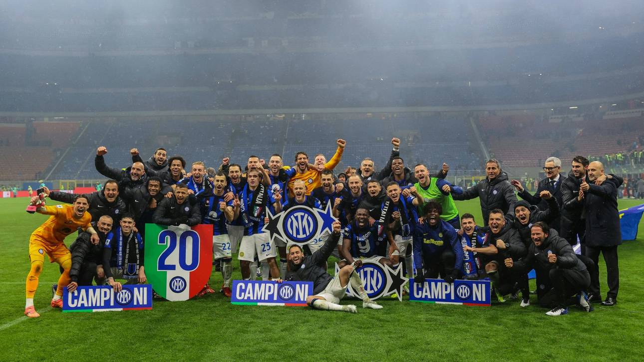 Feuerwerk und Champagner: Inter feiert Scudetto