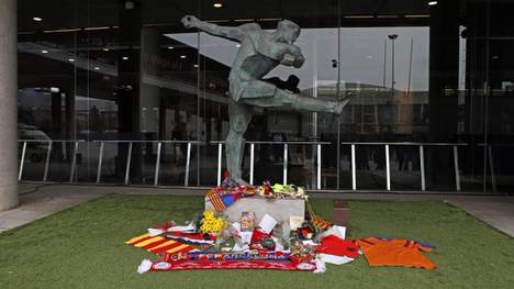 Der FC Barcelona eröffnet eine Gedenkstätte für Johan Cruyff
