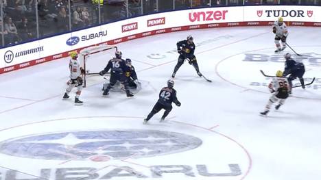 In der DEL dreht der EHC Red Bull München einen Zwei-Tore-Rückstand gegen die Löwen Frankfurt noch in einen Overtime-Sieg um. Der entscheidende Treffer fällt dabei nach doppeltem Pech für die Löwen.

