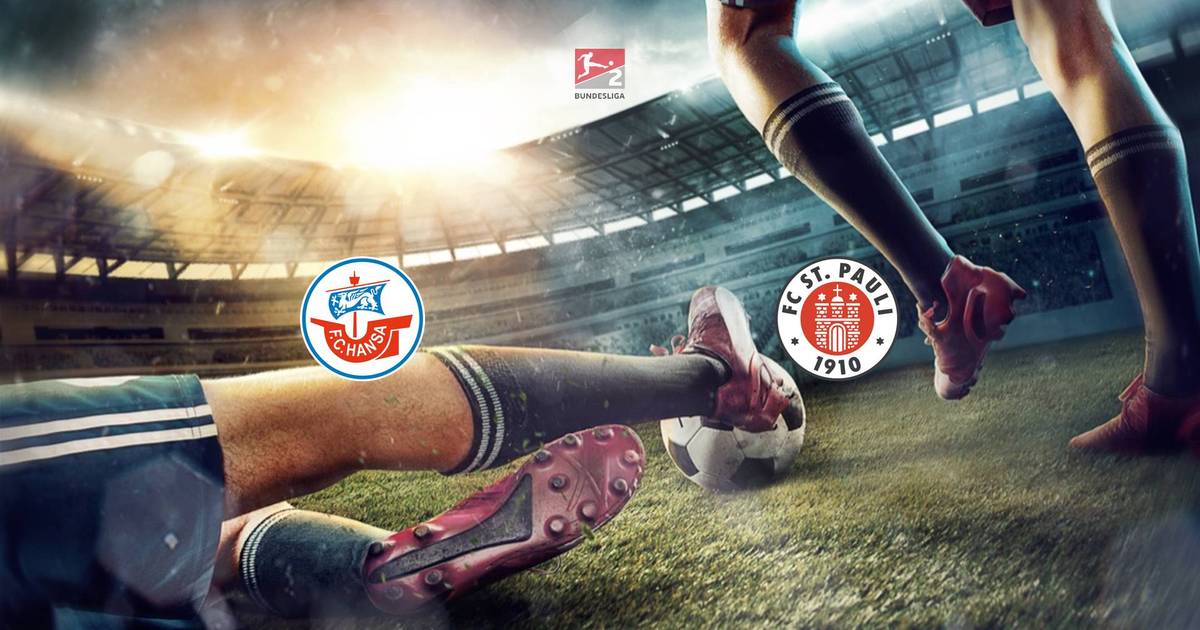 2. Liga: FC Hansa Rostock – FC St. Pauli, 2:3 (1:3) – Sport1