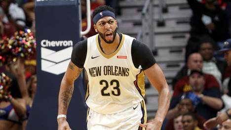 Anthony Davis führt die New Orleans Pelicans gegen Boston zum Sieg