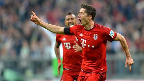 Robert Lewandowski vom FC Bayern