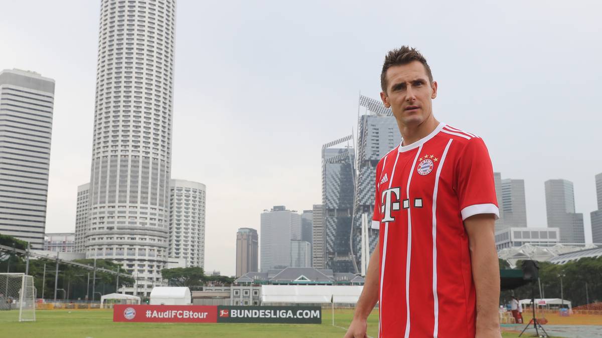 MIROSLAV KLOSE: Bei der WM 2018 noch Co-Trainer von Bundestrainer Joachim Löw, ist Klose seit Saisonbeginn Trainer der U17 des Rekordmeisters. Von 2007 bis 2011 kickte er für die Bayern