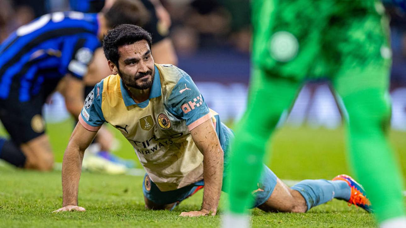 Unglücklicher Abend für Gündogan