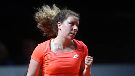 Anna-Lena Friedsam steht als einzige Deutsche im Viertelfinale des WTA-Turniers in Nürnberg