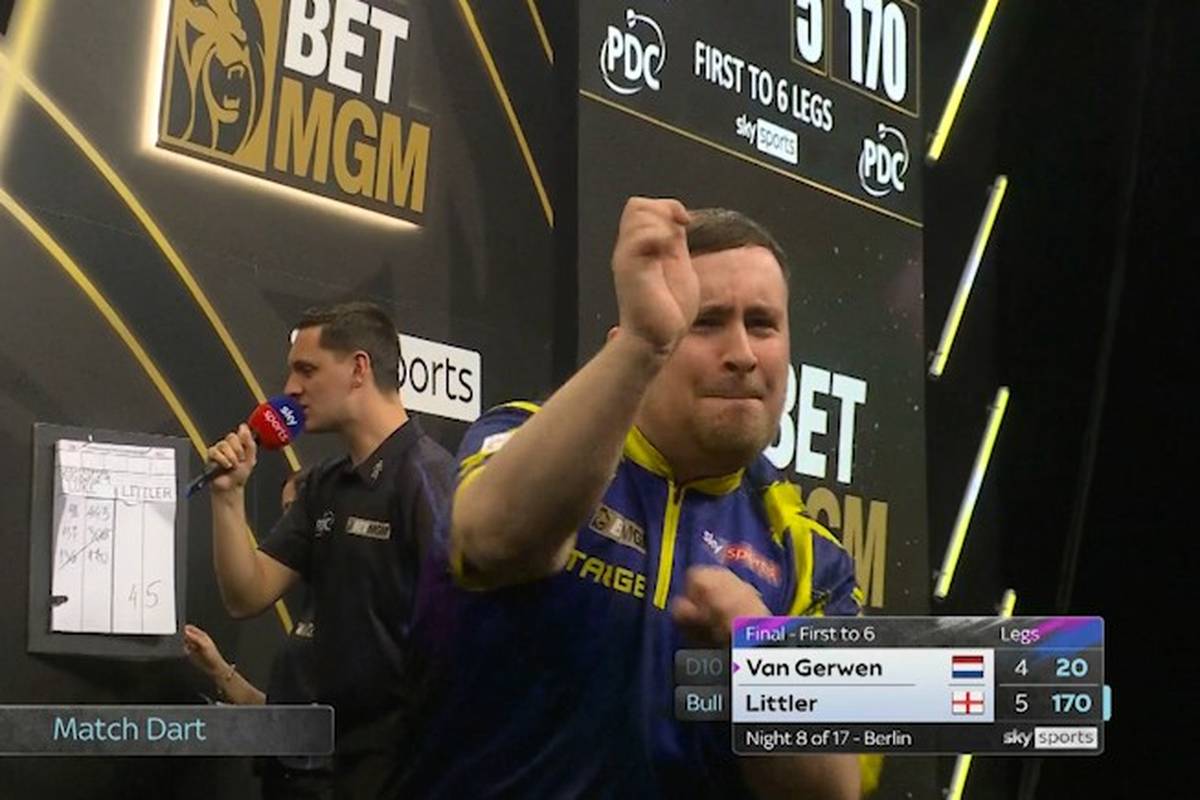 Nach Big-Fish-Show! Littler endlich Tabellenführer