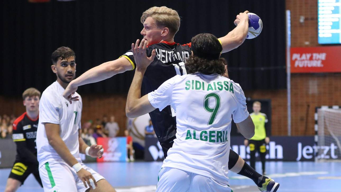 U21-Handballer sichern Gruppensieg