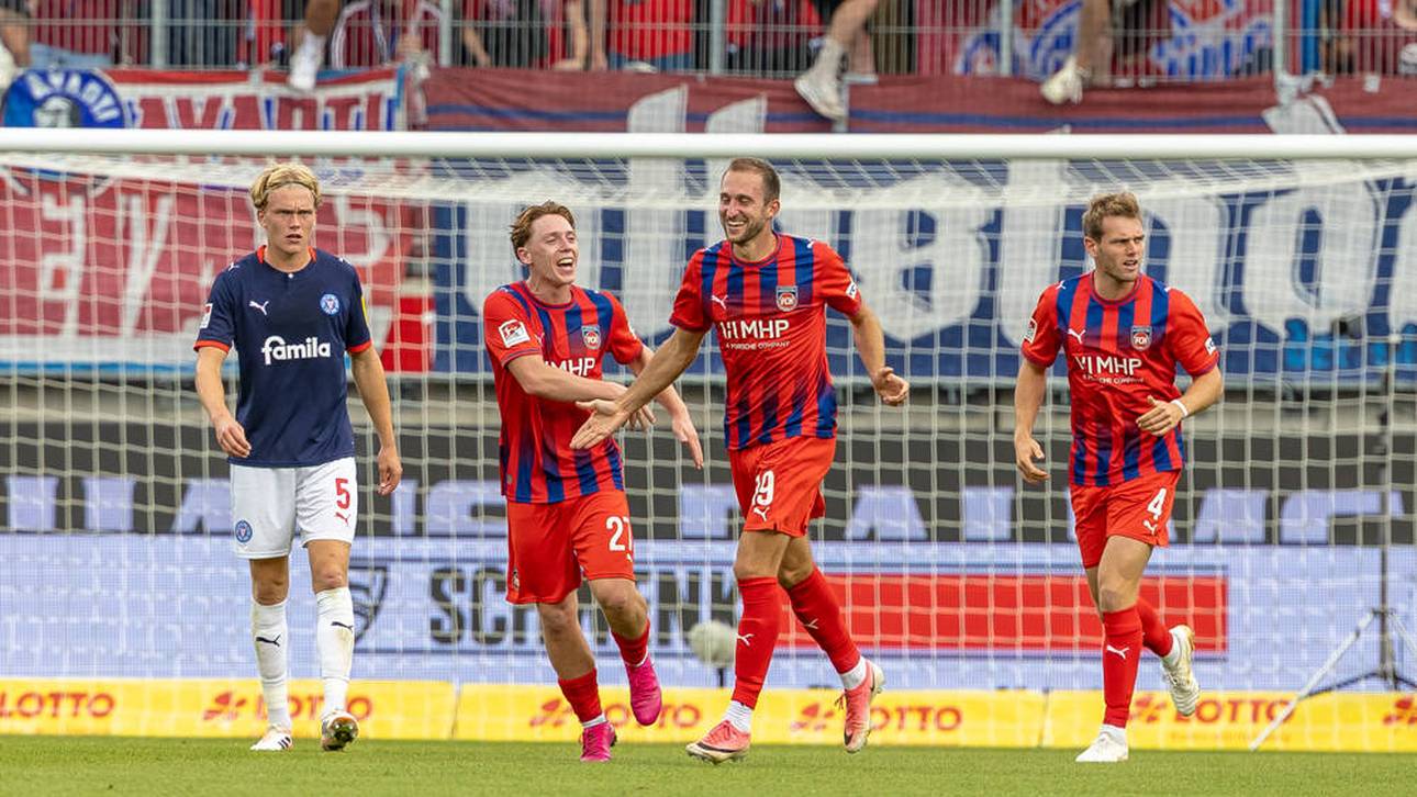Heidenheim mit spätem Erfolg