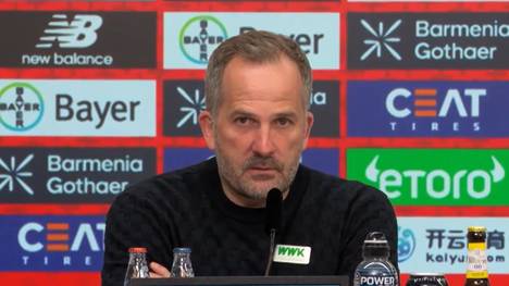 Der FC Augsburg gewinnt trotz eines klaren Chancenplus der Werkself mit 2:1. Nach der Partie spricht Trainer Manuel Baum über die Qualität der Leverkusener und lobt die eigene Mannschaft.