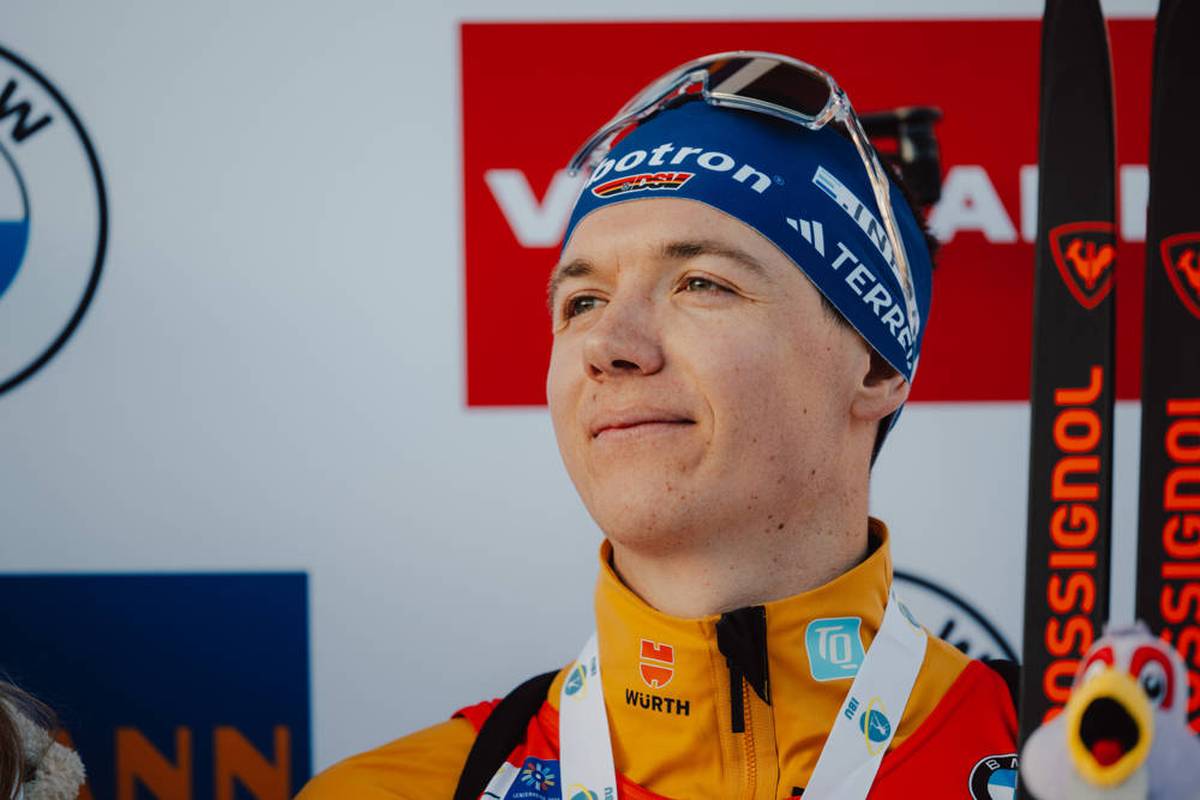Biathlon-Star im Babyglück