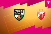 Zalgiris Kaunas - Roter Stern Belgrad (Highlights)