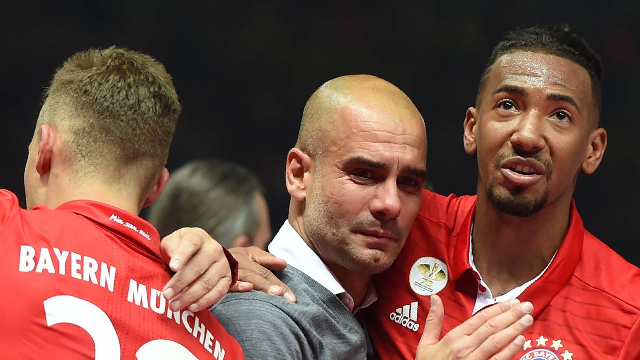 Presse feiert Peps Tränensieg