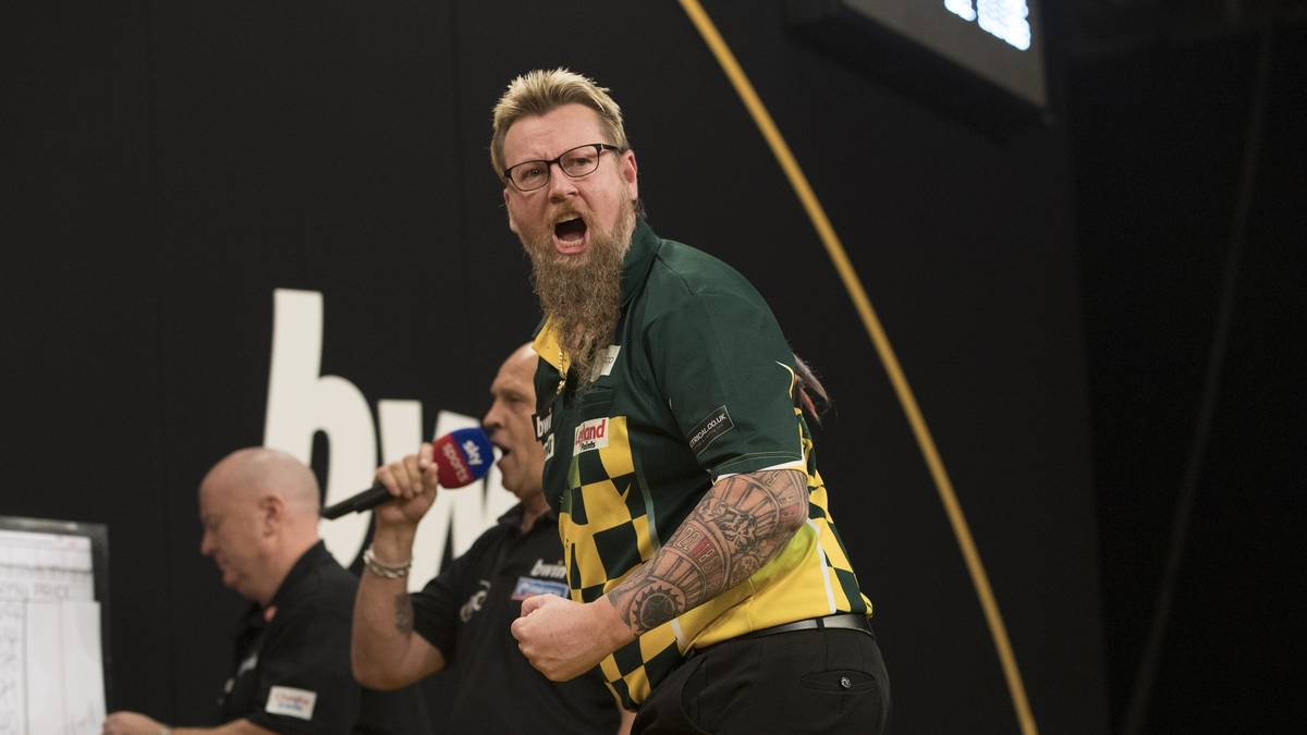 SIMON WHITLOCK ("Wizard", 49 Jahre, Australien, Platz 8 in der Order of Merit): Sein Markenzeichen sind der lange Bart, die Dreadlocks und sein Einlaufsong "Down Under" - passend zu seinem Herkunftsland. Stand 2012 und 2014 im WM-Halbfinale und kehrte 2018 nach drei Jahren Absenz in die Premier League zurück. Zwar hat er nicht mehr so viele High-Finishes wie früher, aber das Viertelfinale beim Grand Slam war solide