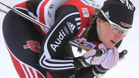 Denise Herrmann führt die deutschen Läufer bei der Tour de Ski an