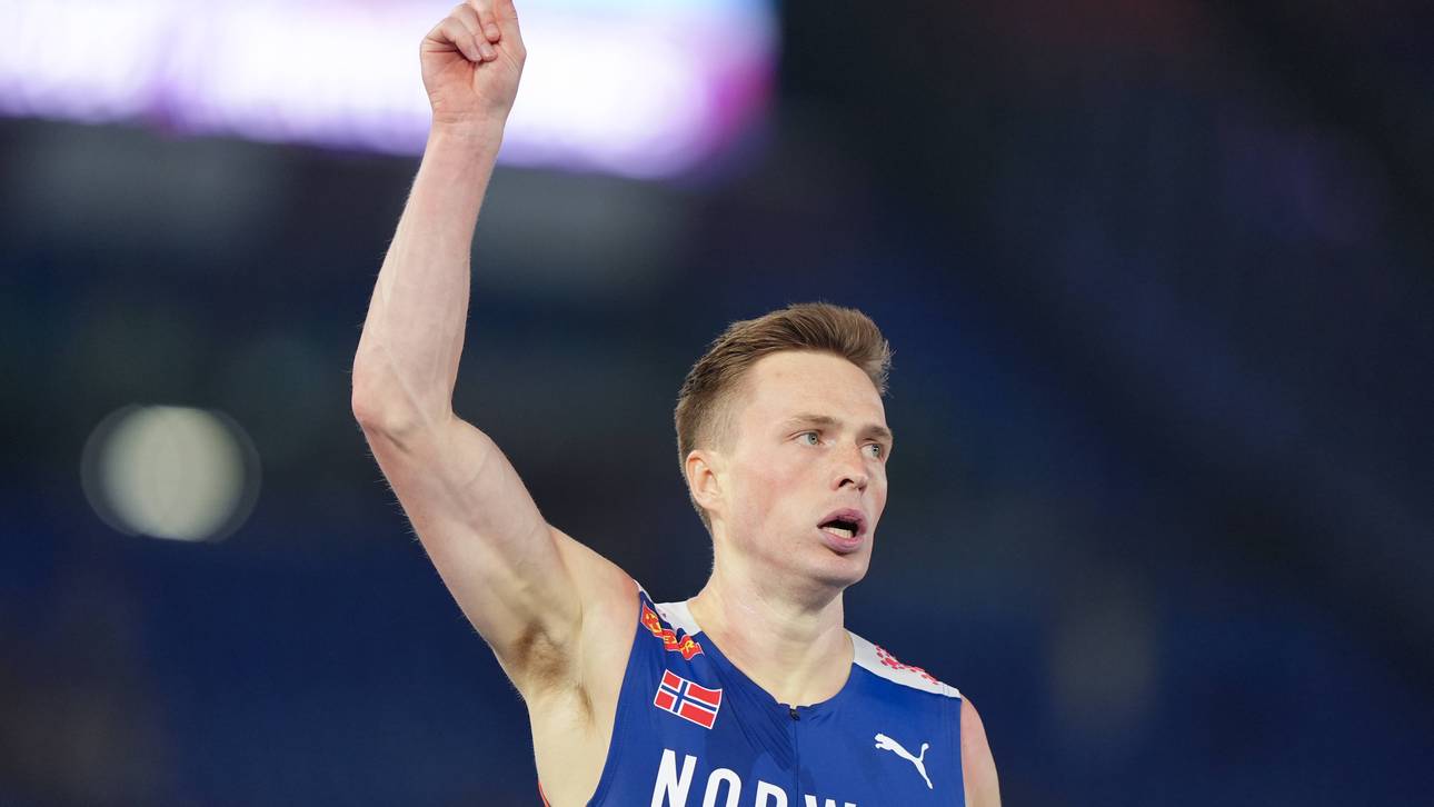 Weltrekordler schafft Hattrick