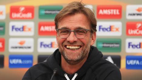 Jürgen Klopp steht mit dem FC Liverpool im Finale der UEFA Europa League