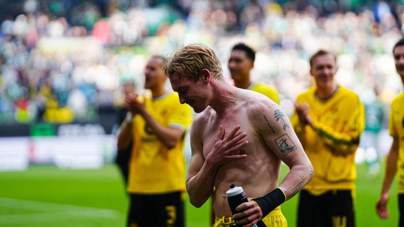 Julian Brandt verabschiedete sich nach sieben Jahren beim BVB