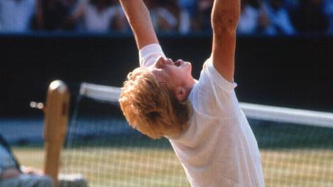 Boris Becker gewann 1985 erstmals Wimbledon 