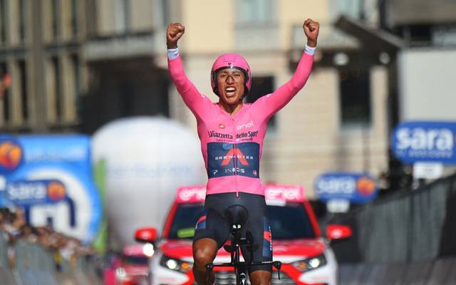 Egan Bernal Gewinnt 104 Giro D Italia Vor Caruso Und Yates