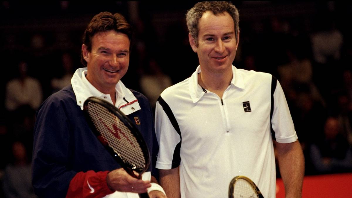 Auch McEnroes alter Rivale JIMMY CONNORS hatte als Ratgeber für die neue Generation weniger Glück