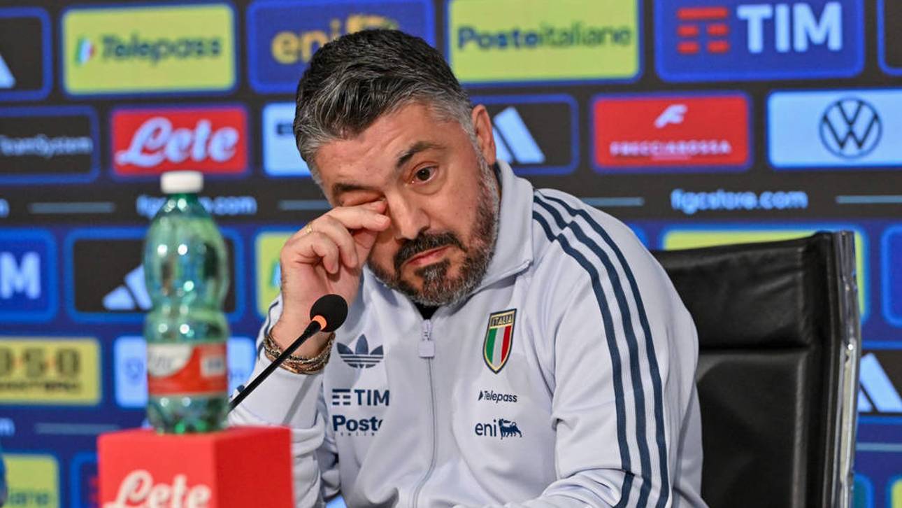 Italiens Trainer Gennaro Gattuso erwartet von seinem Team einen "klaren Kopf"