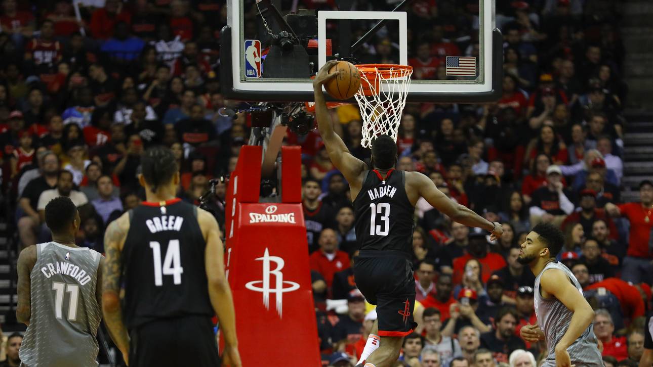 Harden rettet Rockets mit Gala