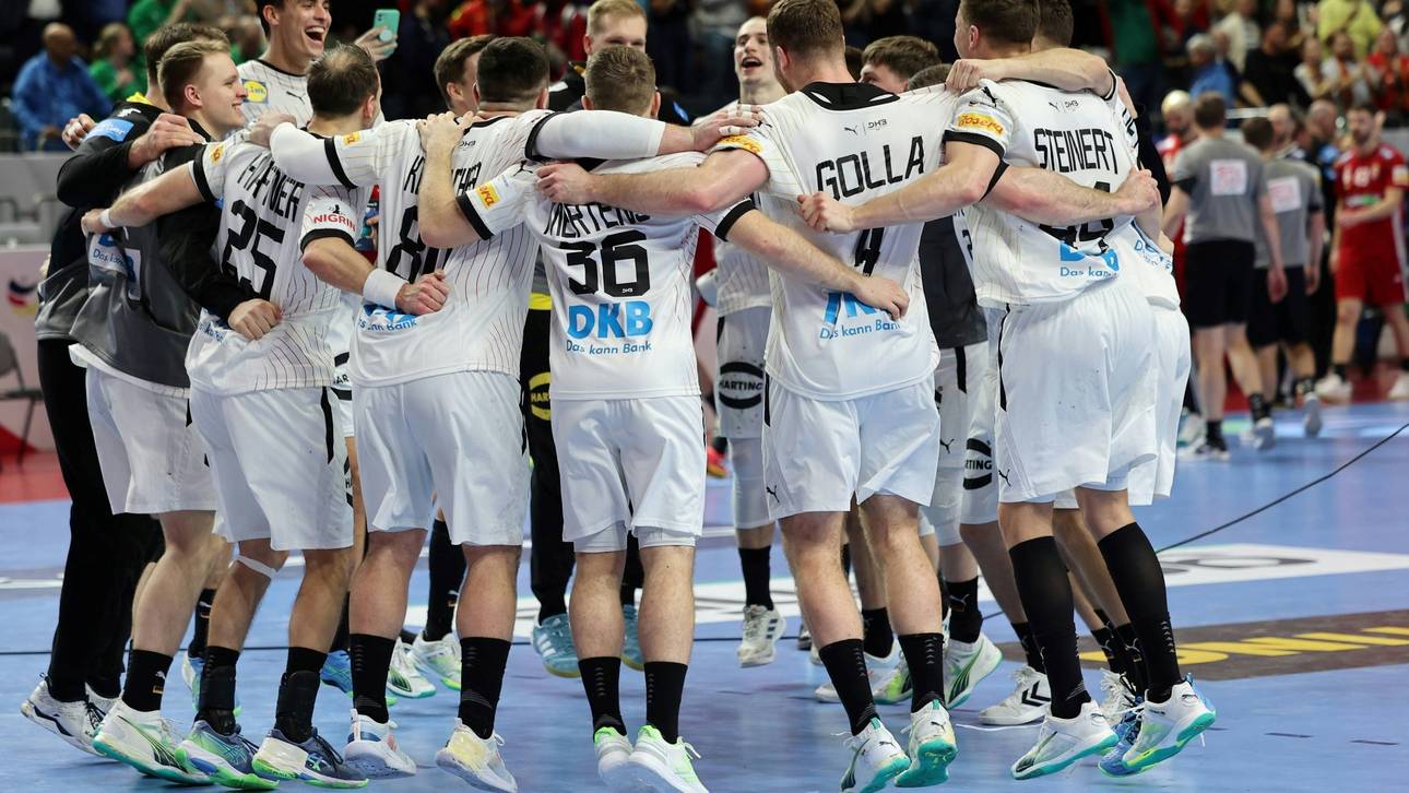 Handballer dank Schützenhilfe vorzeitig im EM-Halbfinale