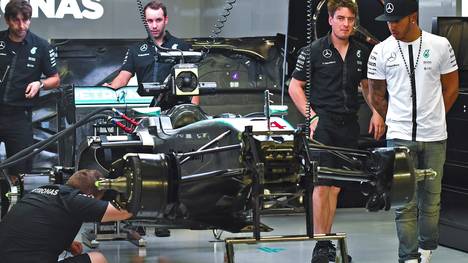 Aufregung bei Lewis Hamiltons Motorenlieferant Mercedes: Daten des Ungarn-GP sollen illegal kopiert worden sein