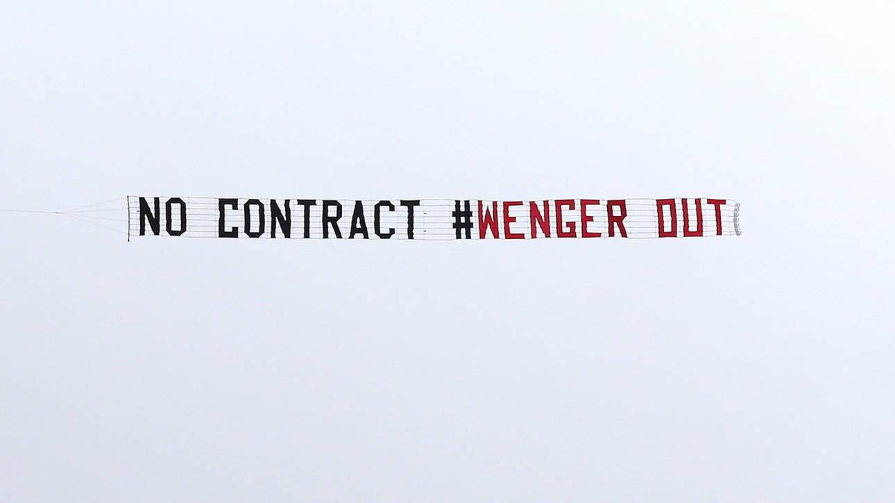 #WengerOut: Protest gegen Wenger