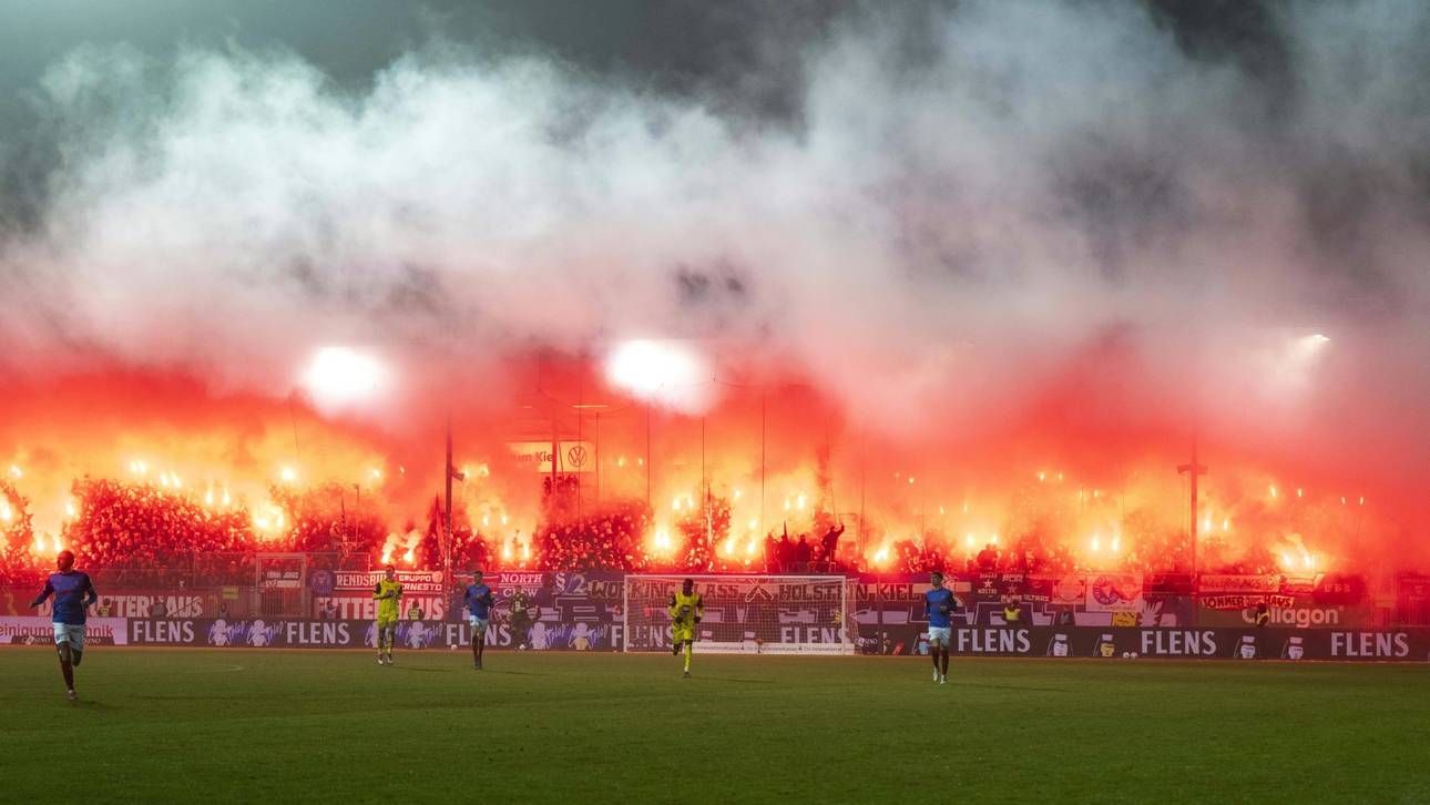 Hohe Pyro-Strafe für Kiel