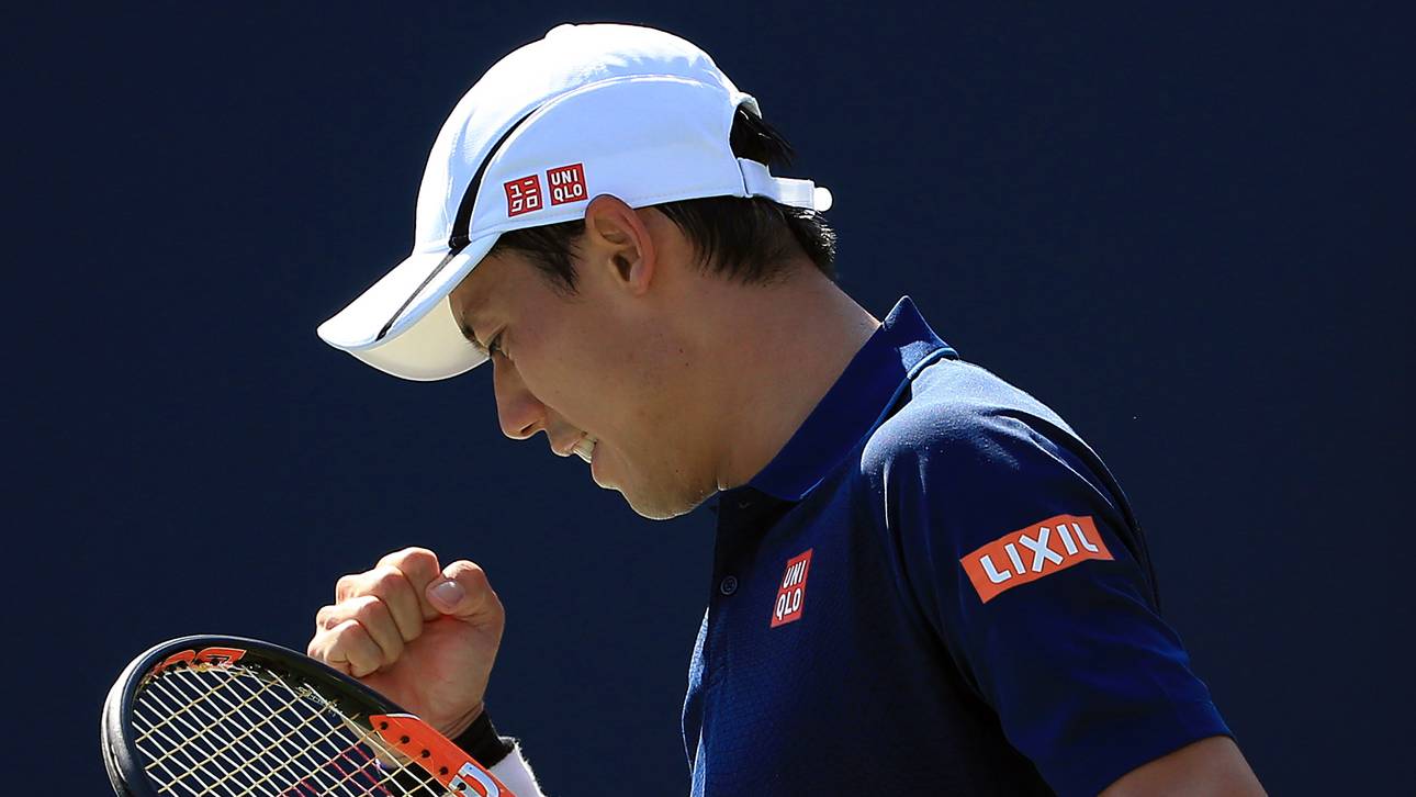 Nishikori macht kurzen Prozess