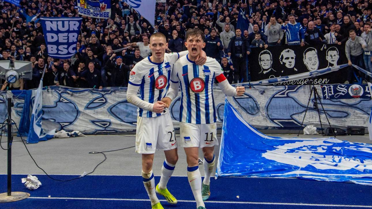 Verkürzte Halbzeit bei Hertha-Sieg
