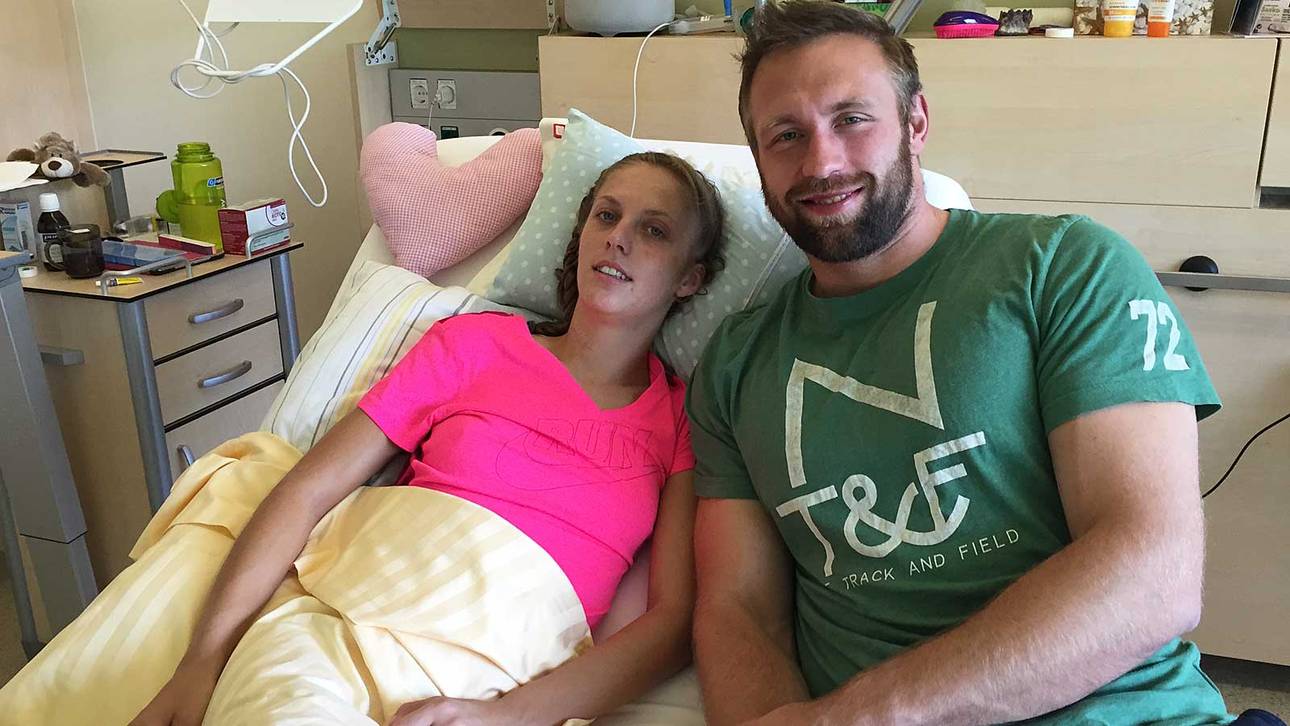 Harting besucht Grünberg in Klinik