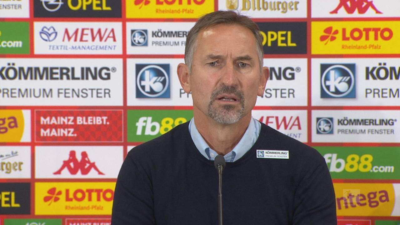 Achim Beierlerlorzer spricht über den wachsenden Druck nach Mainzer Pleite