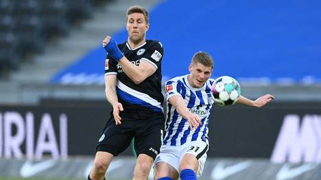 Hertha gewinnt gegen Bielefeld