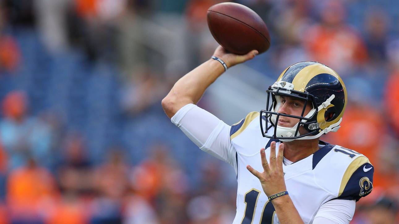 LA ohne Top-Talent Goff als Starter