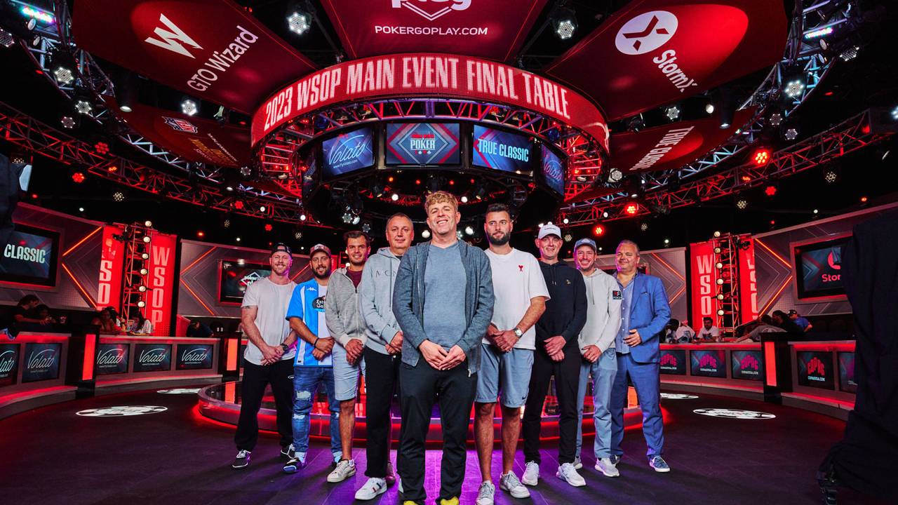 Jan-Peter Jachtmann sitzt am Finaltisch des WSOP Main Events