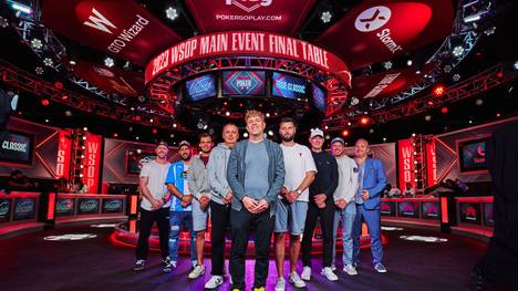 Der Hamburger Jan-Peter Jachtmann sitzt am Finaltisch des WSOP Main Events.