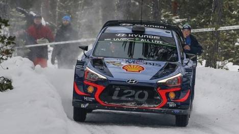 Thierry Neuville hat bei der Rallye Schweden das Geschehen fest im Griff