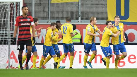 Eintracht Braunschweig gelang nach vier sieglosen Spielen der Befreiungsschlag