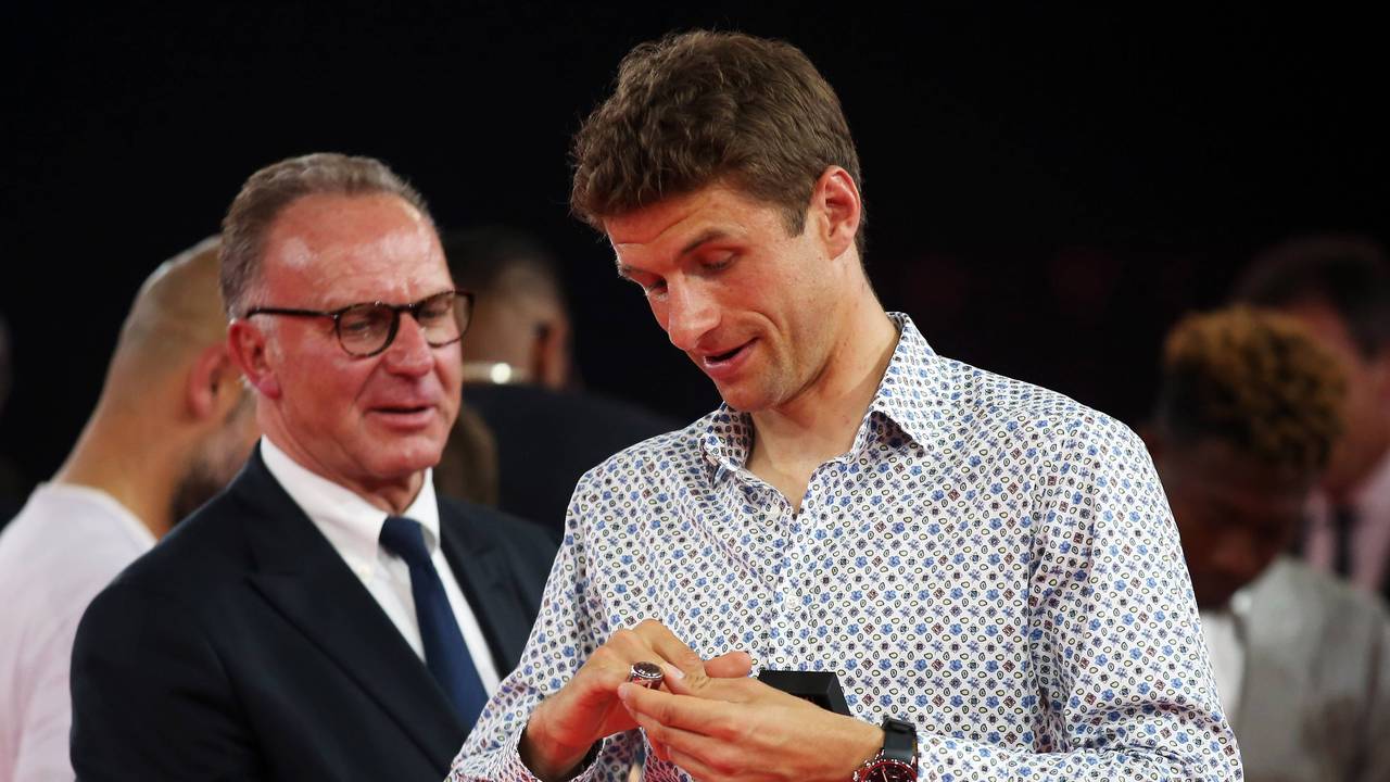 Bayern-Boss Karl-Heinz Rummenigge mit Lobeshymne auf Thomas Müller