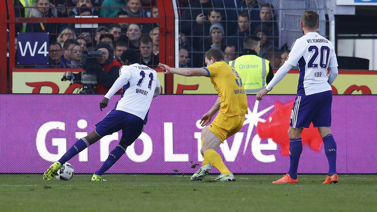 Osnabrück gewinnt Verfolgerduell