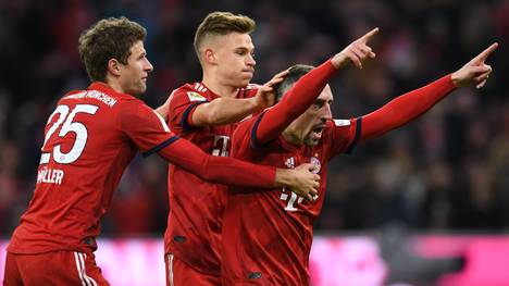 FC Bayern, Franck Ribery, Joshua Kimmich, Thomas Müller