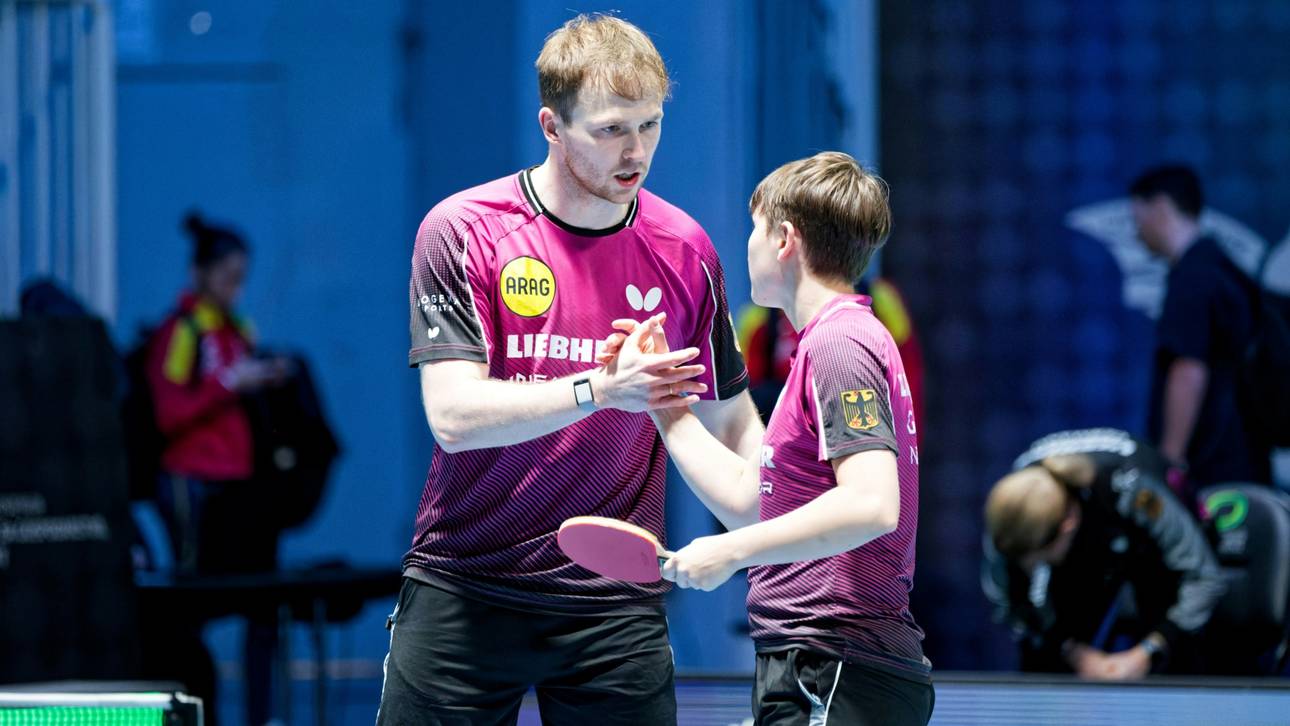 Tischtennis: Duda/Mittelham nach Coup im EM-Viertelfinale