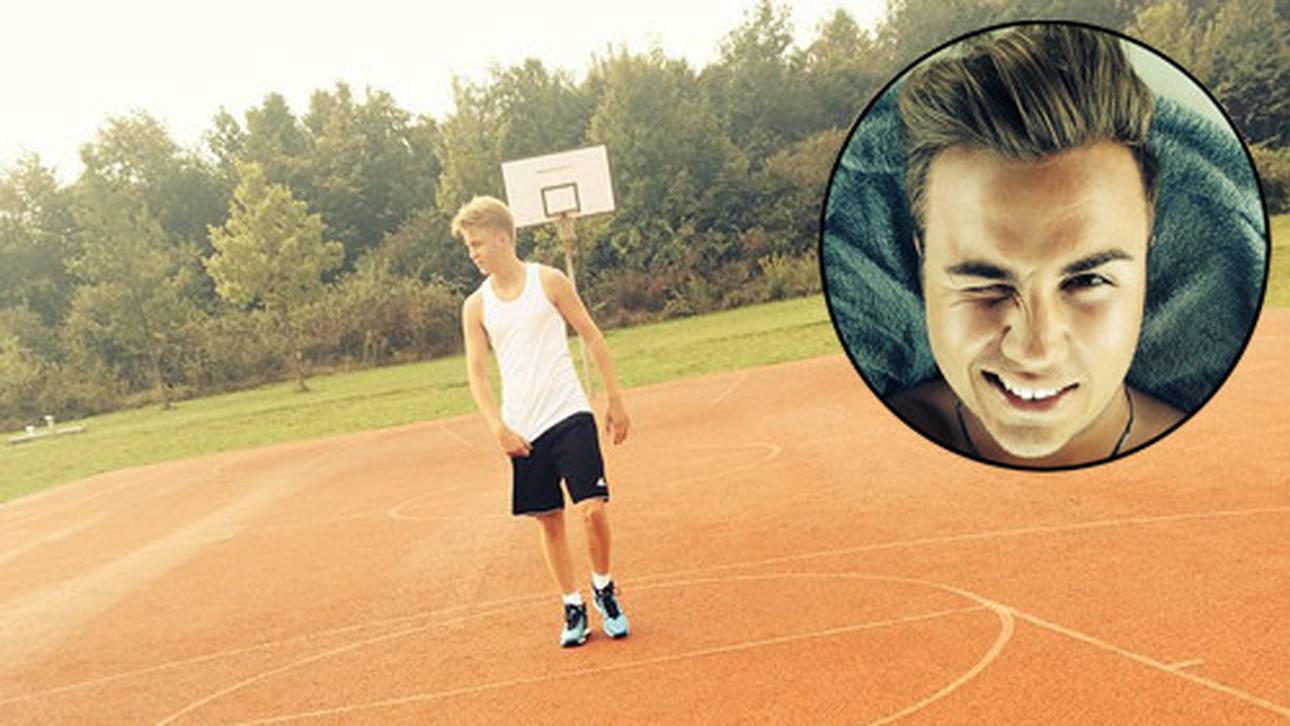 Bayern-Star im Basketball-Fieber