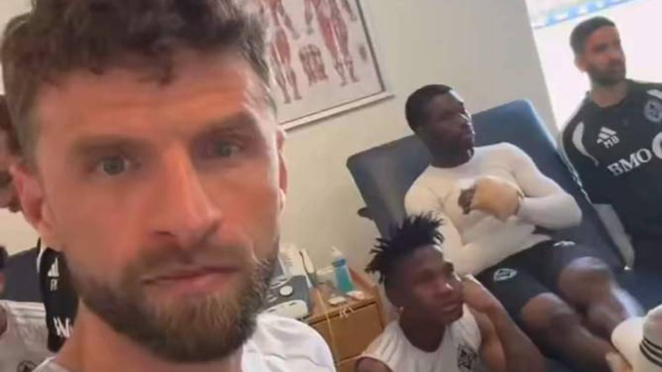 So fieberte Müller mit Bayern mit