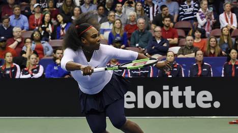 Serena Williams steht den USA im Fed-Cup-Finale nicht zur Verfügung