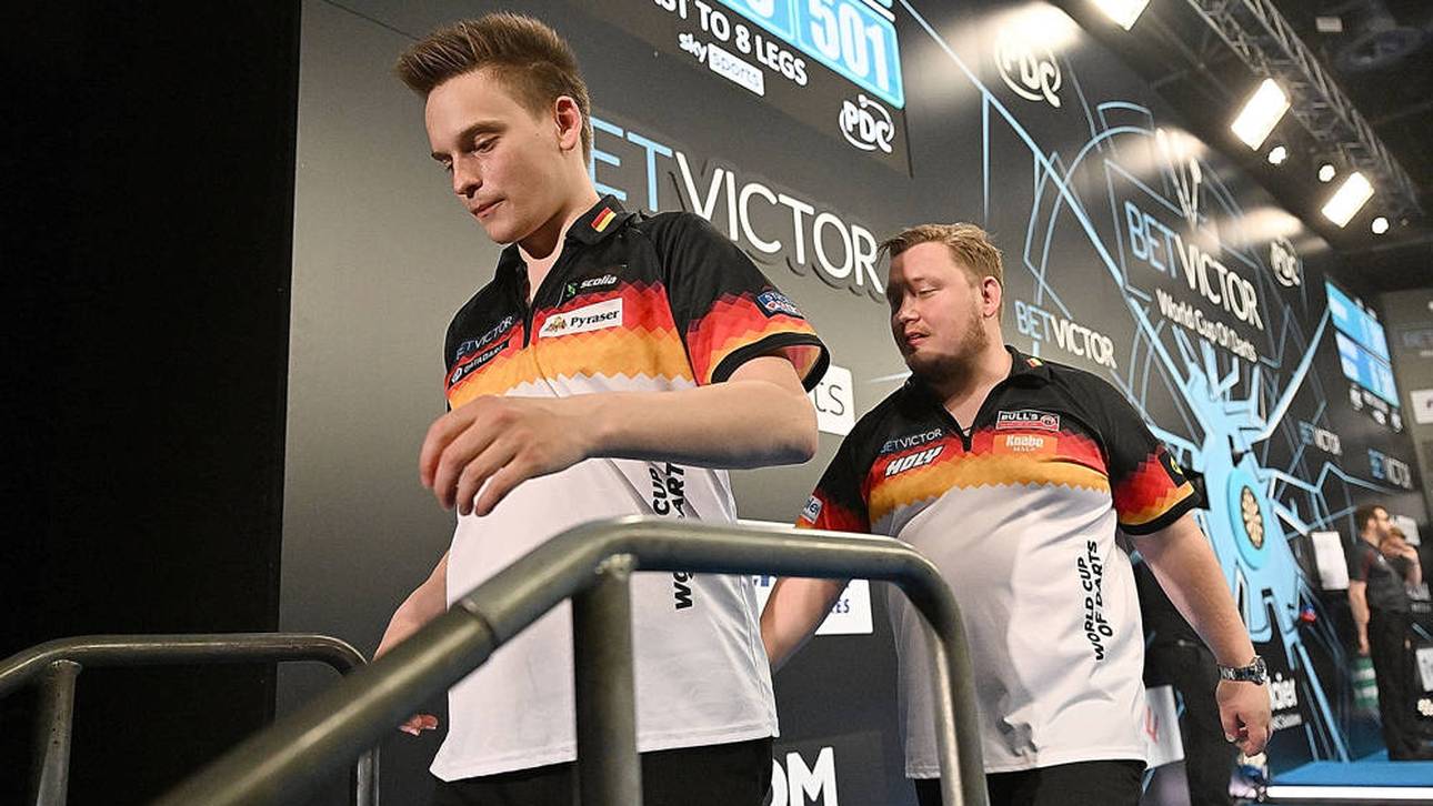 Frühes Aus für deutsche Darts-Profis